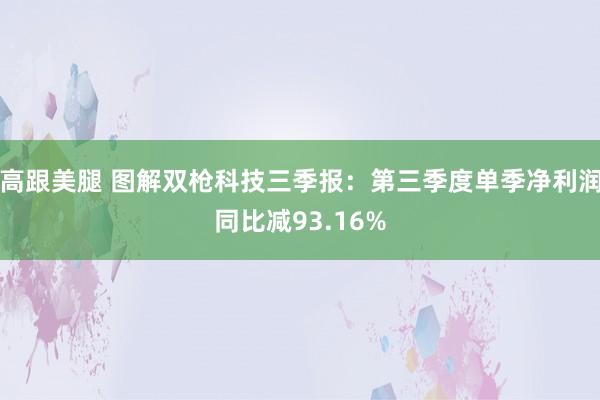高跟美腿 图解双枪科技三季报：第三季度单季净利润同比减93.16%
