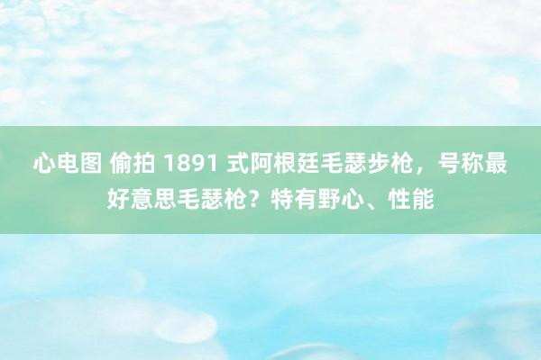 心电图 偷拍 1891 式阿根廷毛瑟步枪，号称最好意思毛瑟枪？特有野心、性能